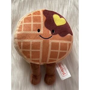 Frankford Waffle 8 inches Tan Brown Plush  Collectible Animal Plushie Used